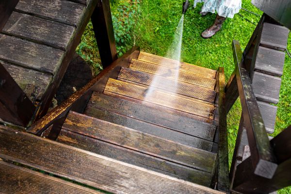 Cost of Wood Power Washing in Portland